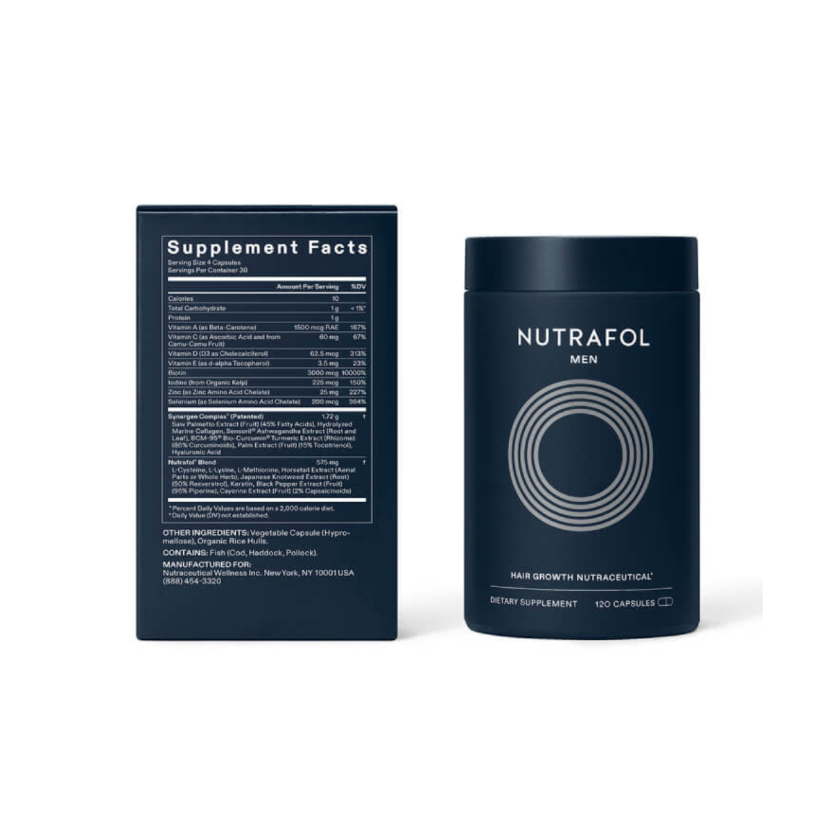 Nutrafol Men’s Hair Growth Supplement – 3 Month Supply