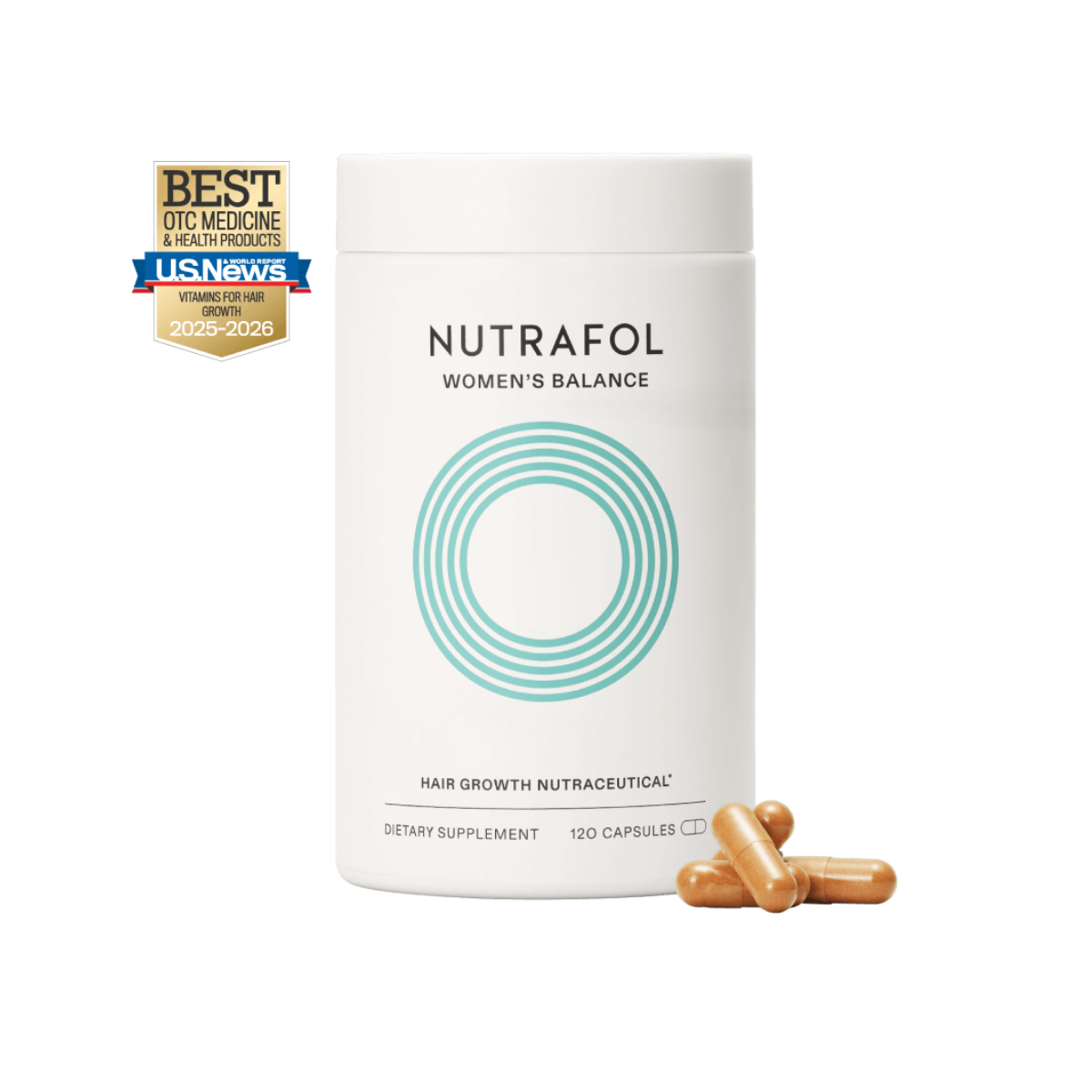 Nutrafol Women’s  Regular Hair Growth Supplement – 3 Month Supply