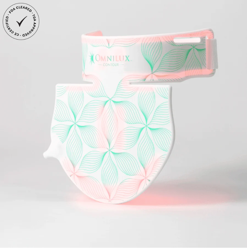 Omnilux Contour NECK & DÉCOLLETÉ – LED Light Therapy Mask