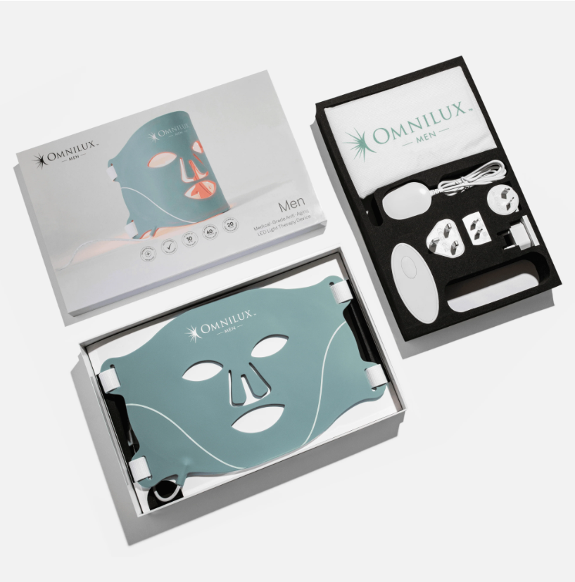 Omnilux Men – LED Light Therapy Mask